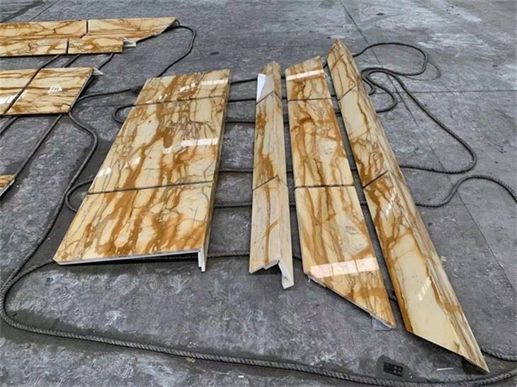 Gold Marble Tile