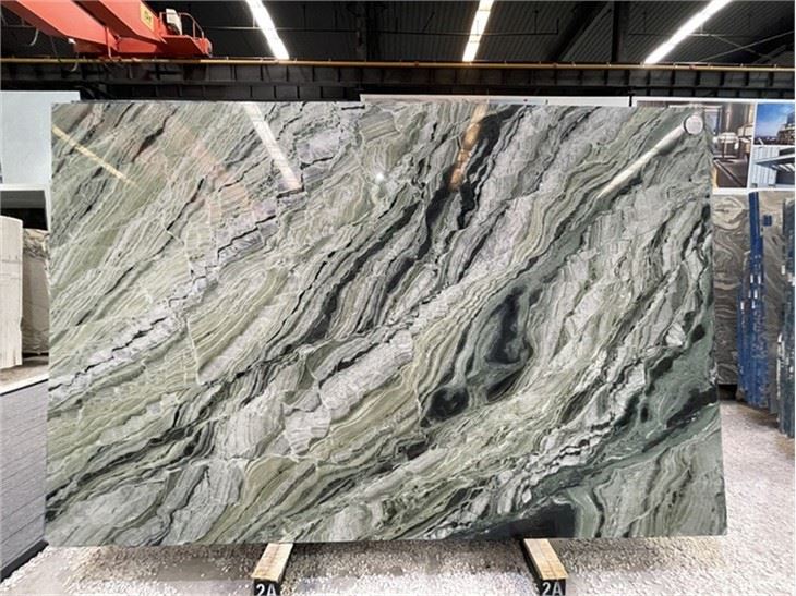 Polished Green Marble