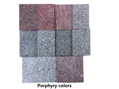 Umumiy porfiriya ranglari